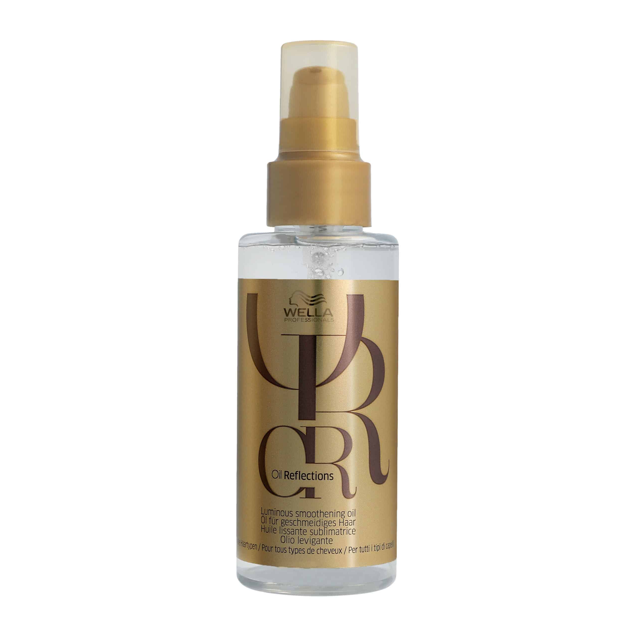 1 - GoHair.gr Wella Professional Oil Reflections Luminous Smoothening Oil 100ml Wella έλαιο μαλλιών Luminous Smoothening Oil για όλους τους τύπους μαλλιών
