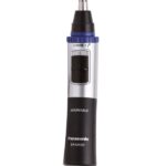 Panasonic ER-GN30 Μηχανή Καθαρισμού Μύτης Και Αυτιών Trimmer με Σύστημα Καθαρισμού για Μύτη, Αυτιά, Φρύδια και Γένι Ασημί, Λειτουργία με μπαταρία ή ασύρματη