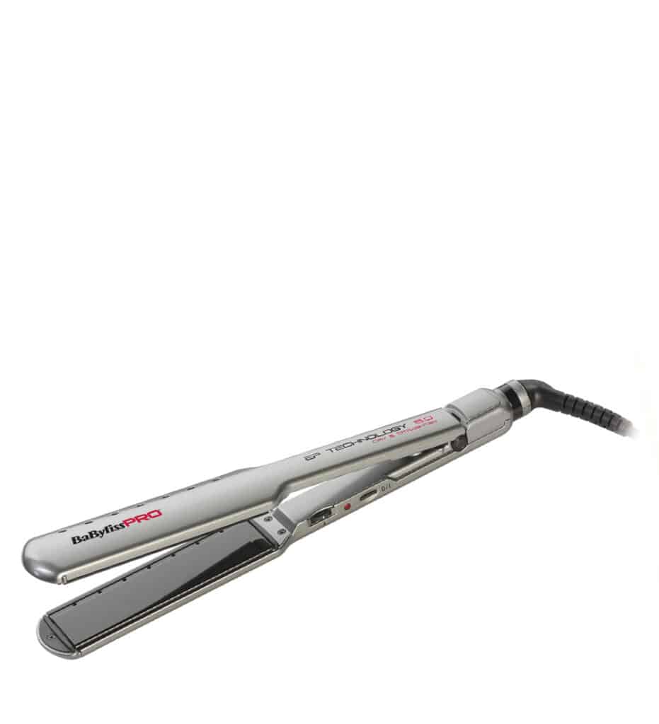 Επαγγελματική πρέσα μαλλιών Wet & Dry Babyliss Pro BAB2073EPE  με πλάκες ανθεκτικές στις χημικές ουσίες για τέλειο styling με μεγάλη διάρκεια. Θερμαίνεται πολύ γρήγορα επιτρέποντας την άμεση χρήση εξοικονομώντας χρόνο και ενέργεια