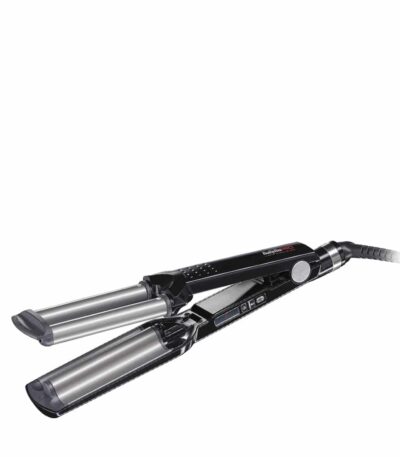 Ηλεκτρικό τριπλό ψαλίδι μαλλιών Babyliss Pro Ionic 3D Waver BAB2369TTE, Μηχάνημα ιδανικό για τη δημιουργία χτενισμάτων vang, για Κυματιστά Μαλλιά. Για όλους τους τύπους μαλλιών.
