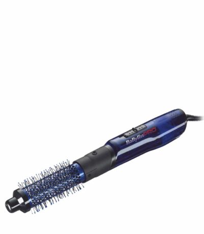 Ηλεκτρική βούρτσα Babyliss Pro Blue Air Styler Lightning BAB2620E με κύλινδρο από αλουμίνιο, ιδανική για μακριά μαλλιά. Αποσπώμενο φίλτρο και 2 ταχύτητες.