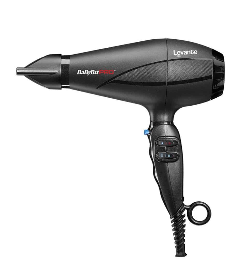 Babyliss Pro BAB6950IE Levante Ionic Πιστολάκι μαλλιών 2100W Μαύρο, που διαθέτει υψηλή ισχύ με δυνατή ροή αέρα για γρήγορο στέγνωμα και φορμάρισμα των μαλλιών. Παρέχει λειτουργία ιονισμού, μια τεχνολογία που βοηθάει στο να μην ηλεκτρίζονται τα μαλλιά, προσφέρει περισσότερο όγκο και δεν επιτρέπει το φριζάρισμά τους.