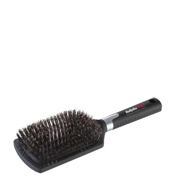 Babyliss Pro BABBB1E Βούρτσα Πλακέ. Ιδανική για το ξεμπέρδεμα των μαλλιών. Από 100% τρίχα χοίρου.