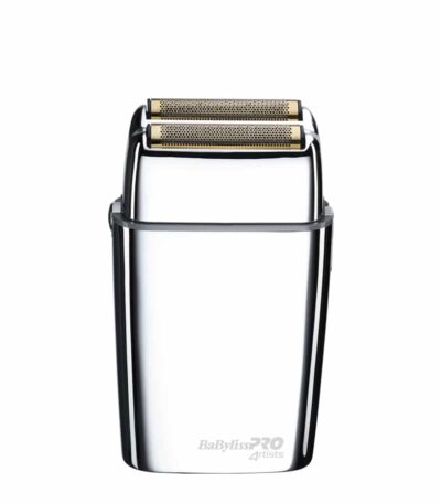 Επαγγελματική Ξυριστική Μηχανή 2 Κεφαλών Babyliss Pro 4Artists Shaver FXFS2E με μεταλλικό περίβλημα. Με μοτέρ υψηλής ροπής για μεγάλη ισχύ και ταχύτητα