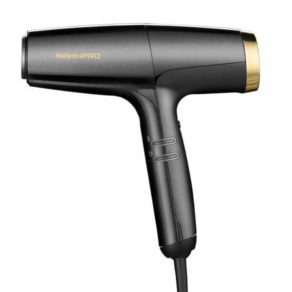 Επαγγελματικό πιστολάκι μαλλιών Babyliss Pro High Falco Speed Gold BAB8550E με ψηφιακό μοτέρ υψηλής απόδοσης και μεγάλη διάρκεια ζωής. Ο εξελιγμένης τεχνολογίας κινητήρας , ο εργονομικός σχεδιασμός του σε σχήμα Τ και το βάρος του, το καθιστούν ως το ιδανικότερο εργαλείο για το στέγνωμα των μαλλιών. Ειδικά σχεδιασμένο για εξαιρετικά αθόρυβη λειτουργία.