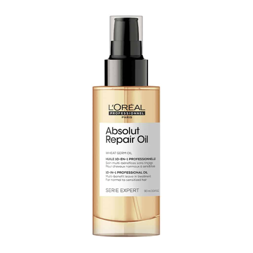 Η επαγγελματική σύνθεση του 10 in 1 Perfecting Multipurpose Spray* προσφέρει αμέσως στα μαλλιά 10 οφέλη: • περιποίηση: θρέψη, αναδόμηση, μείωση ψαλίδας, ανάλαφρο άγγιγμα, απαλότητα • φορμάρισμα: ευκολοχτένιστα μαλλιά, εύκολο στέγνωμα, έλεγχος φριζαρίσματος Το σπρέι επιτρέπει την εύκολη και ομοιόμορφη κατανομή της ανάλαφρης, κρεμώδους σύνθεσης. *Οργανοληπτική δοκιμή για τα Absolut Repair Shampoo + Instant Resurfacing Masque + 10 in 1 Spray