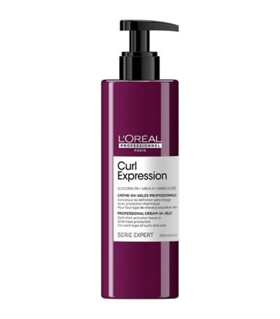 L'Oreal Professionnel Curl Expression Cream in Jelly 250ml Τζελ Μαλλιών Ενεργοποίησης Σχήματος Για Μπούκλες - Curl Εxpression Ενεργοποιεί και σμιλεύει την μπούκλα.