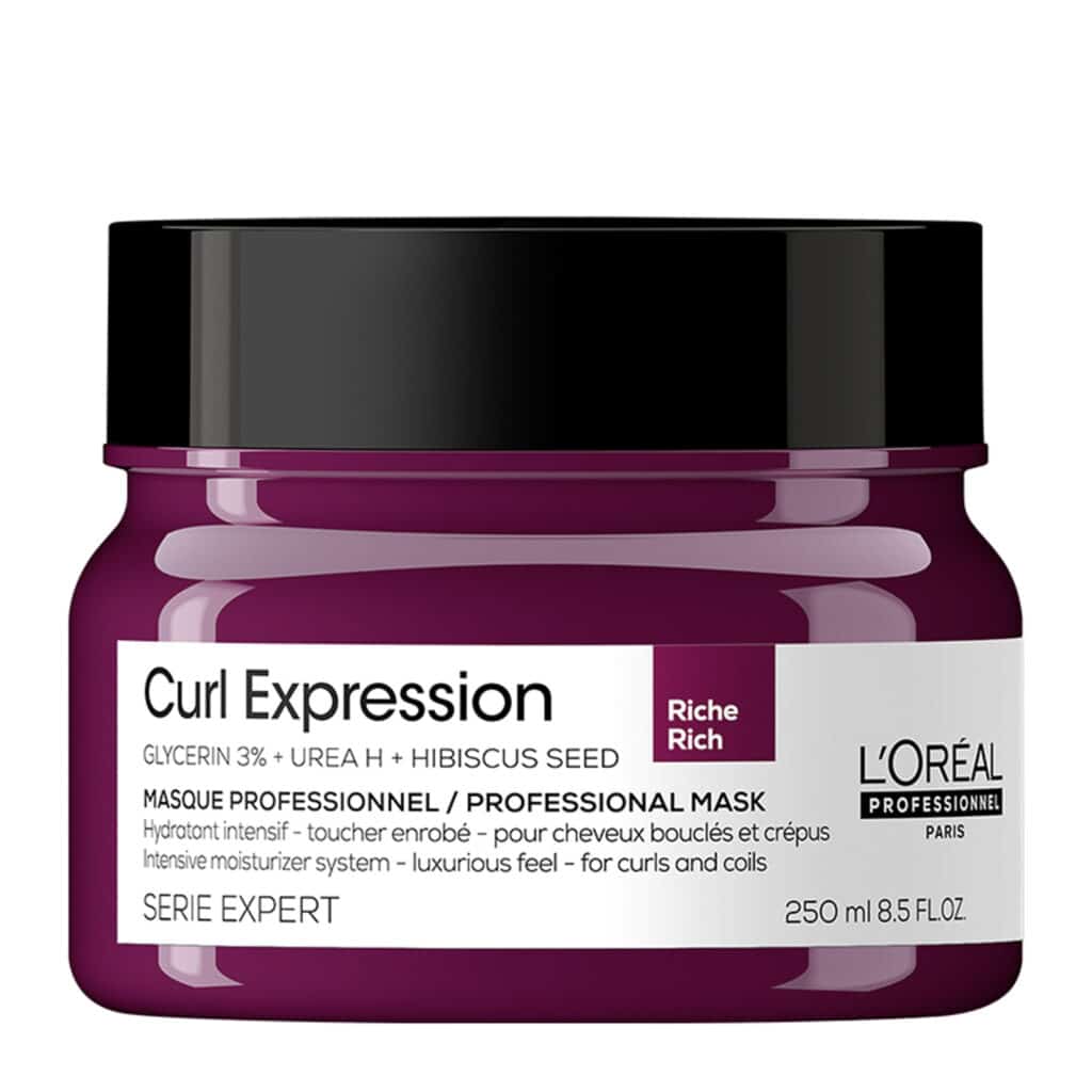L'Oréal Professionnel Curl Expression Μάσκα Βαθιάς Ενυδάτωσης Για Σγουρά Μαλλιά 250ml Μάσκα​ Βαθιάς Ενυδάτωσης Για Σγουρά Μαλλιά Curl Εxpression Προσφέρει ανάλαφρη, μακράς διάρκειας ενυδάτωση.