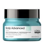 L'Oreal Professionnel Scalp A-Oily Μάσκα 250ml Anti-Oiliness 2-In-1 Deep Purifier Μάσκα Αργίλου Για Λιπαρά Μαλλιά - Scalp Advanced Ευέλικτη μάσκα αργίλου πολλαπλών χρήσεων. Μπορεί να χρησιμοποιηθεί είτε ως σαμπουάν για απομάκρυνση των καταλοίπων, του ιδρώτα και του σμήγματος, είτε ως μάσκα για βαθιά εξυγίανση.