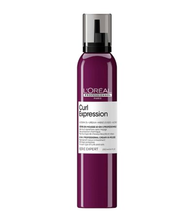 L'Oreal Professionnel Serie Expert Curl Expression 10 In 1 Cream In Mousse​ 250ml 10-In-1 Κρεμώδης Αφρός Μαλλιών Για Μπούκλες - Curl Εxpression Ενυδατώνει, σμιλεύει και προστατεύει τα μαλλιά.