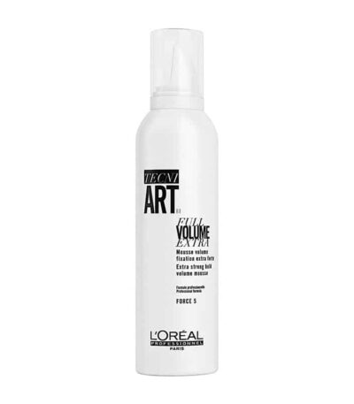 L'Oreal Professionnel Tecni Art Full Volume Extra 250ml Αφρός για πολύ όγκο & δυνατό κράτημα στα μαλλιά σας και στο χτένισμά σας, χωρίς να τα βαραίνει.
