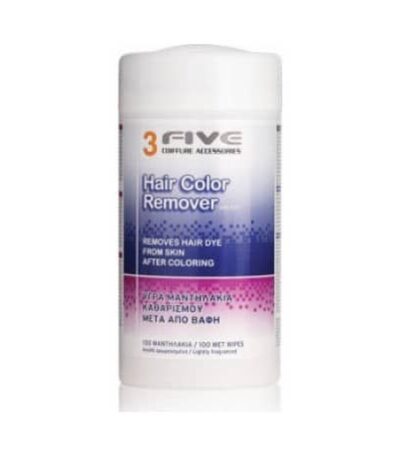 Μαντηλάκια Ξεβαφής 3-FIVE Δοχείο 100 Τεμαχίων