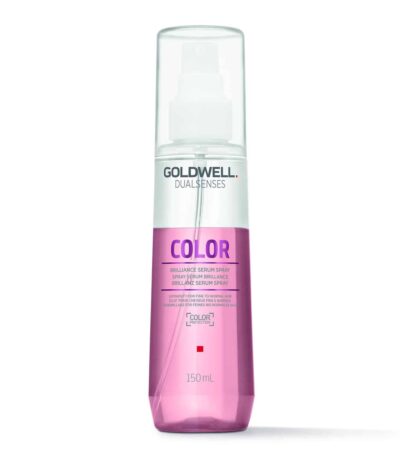 Goldwell Dualsenses Color Brilliance Serum Spray για λείανση της Goldwell, κατάλληλo για βαμμένα μαλλιά. Αποτρέπει το φριζάρισμα και διευκολύνει το βούρτσισμα