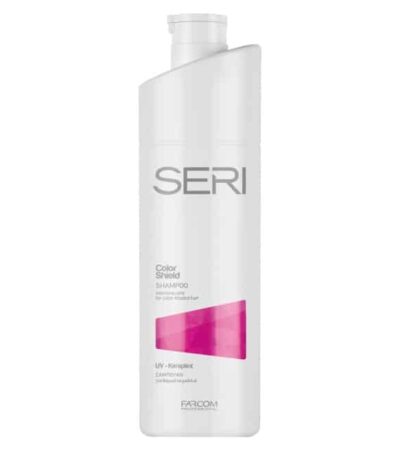 Σαµπουάν SERI COLOR SHIELD µε UV-Keraplex. Εντατική περιποίηση για βαµµένα µαλλιά. Σύµπλεγµα µε κερατίνη φυτικής προέλευσης