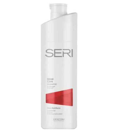 Επαγγελματικό Σαµπουάν SERI MOIST CORE µε Olea-nutriforce για ξηρά, ταλαιπωρηµένα µαλλιά.