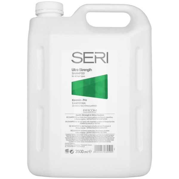 Keravin-Pro Με Φυτικές πρωτεΐνες και Βιοσακχαρίτες. Για όλους τους τύπους μαλλιών. Δερματολογικά ελεγμένο.