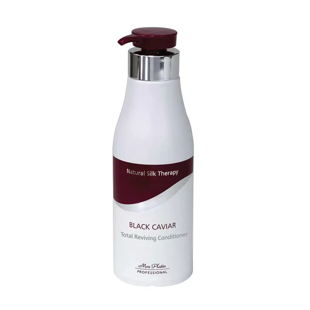 Mon Platin Black Caviar Total Reviving Hair Conditioner Ενισχυμένο προιόν εντατικής φροντίδας και θρέψης. Περιέχει εκχυλίσματα μαύρου χαβιαριού.