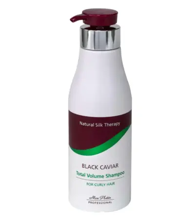 Mon Platin Black Caviar Total Volume Shampoo for Curly Hair Το Total Volume Shampoo διαθέτει ειδική σύνθεση για δημιουργία & διατήρηση του όγκου
