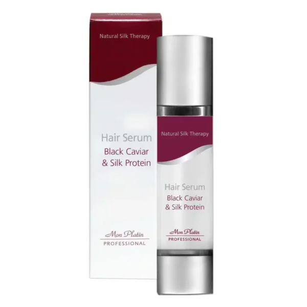 Mon Platin Hair Serum Black Caviar Ενισχυμένος Ορός Μαλλιών με Μαύρο Χαβιάρι για την επανόρθωση και τη διατήρηση της δομής της τρίχας.Θερμοπροστατευτικό προιόν.