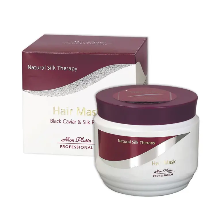 Mon Platin Hair Mask Black Caviar & Natural Silk Therapy for Dry Colored Hair 250ml Μάσκα Μαλλιών με μαύρο χαβιάρι. Θεραπεία και πλήρη αποκατάσταση στα ξηρά/βαμμένα μαλλιά. Μάσκα πλούσια σε ευεργετικά συστατικά που  επαναφέρει πλήρως την δύναμη και την ζωντάνια στα μαλλιά. pH 4.5-5.5