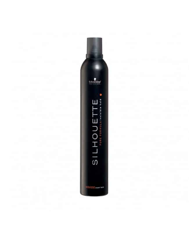 Schwarzkopf Professional Silhouette Super Hold Mousse 500ml Αφρός που προσφέρει βελτιωμένη ελαστικότητα, αόρατο κράτημα που διαρκεί και ελαστικό όγκο χωρίς να βαραίνει τα μαλλιά.