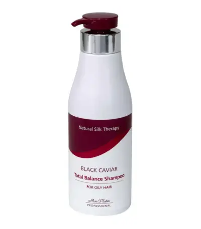 Mon Platin Black Caviar Total Balance Shampoo for Oily hair 500ml Σαμπουάν για Λιπαρά Μαλλιά 