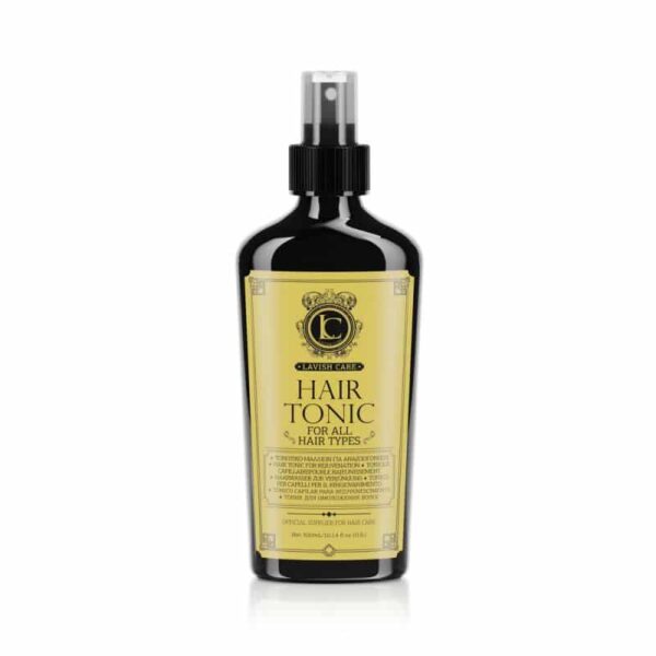 Lavish Care Hair Tonic Σπρέι που αποκαθιστά την φυσική λάμψη των μαλλιών σας Το Hair Tonic είναι μια μοναδική φόρμουλα που δε λιπαίνει & δε βαραίνει τα μαλλιά