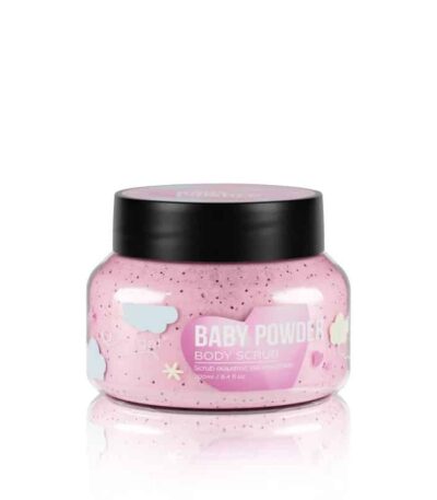 Lavish Care Quickgel Baby Powder Body Scrub 200ml Απαλή απολέπιση με το αγαπημένο σου άρωμα! Άψογο και λαμπερό δέρμα κάθε φορά με τα ακαταμάχητα body scrub