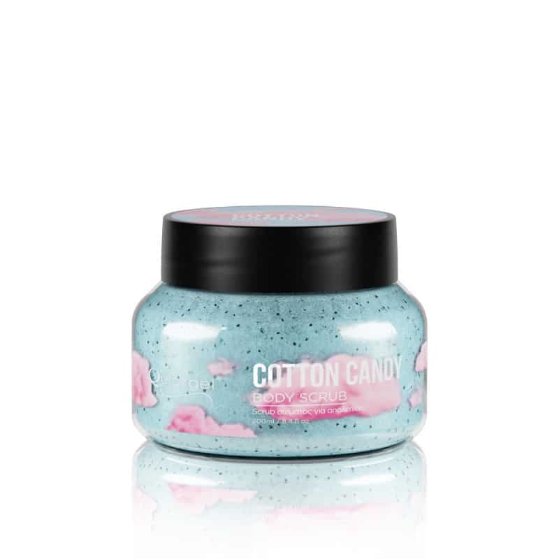 Lavish Care Quickgel Cotton Candy Body Scrub 200ml Απαλή απολέπιση με το αγαπημένο σου άρωμα Άψογο και λαμπερό δέρμα κάθε φορά με τα ακαταμάχητα body scrub