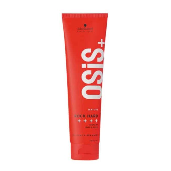 Schwarzkopf Professional Osis+ Rock Hard 150ml Το OSiS Rock Hard είναι ιδανικό για να προσφέρει εξαιρετικά δυνατό, άμεσο κράτημα με διάρκεια για απαιτητικά ή extreme styles, και δε θα σας απογοητεύσει.