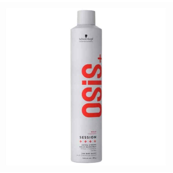 Schwarzkopf Professional Osis+ Session είναι ένα εξαιρετικά δυνατό hairspray που σας επιτρέπει να διατηρήσετε το style σας και προστατεύει τα μαλλιά σας
