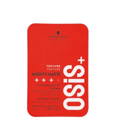Schwarzkopf Professional Osis+ Mighty Matte 100ml Το OSiS Dust It είναι μια πούδρα για ματ όψη που προσφέρει δυνατό κράτημα και υφή για ακατανίκητο όγκο.