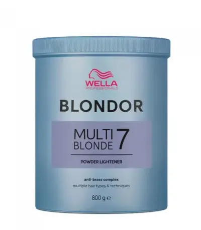 Wella Professional Blondor Multi Blonde Powder 800gr ΕΞΑΙΡΕΤΙΚΑ ΕΥΕΛΙΚΤΗ ΣΤΗ ΧΡΗΣΗ ΣΚΟΝΗ ΞΑΝΟΙΓΜΑΤΟΣ ΚΑΙ ΜΕ ΔΙΑΦΟΡΕΤΙΚΕΣ ΑΝΑΛΟΓΙΕΣ ΑΝΑΜΙΞΗΣ.