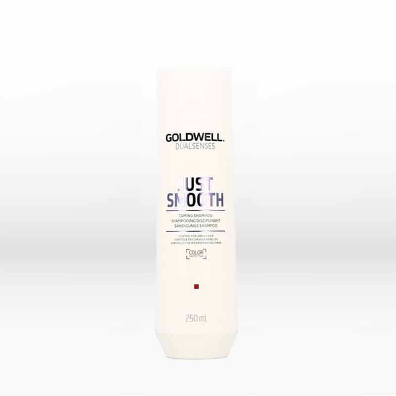 goldwell-dualsenses-just-smooth-taming-shampoo-250ml - GoHair.gr Σαμπουάν για ατίθασα και φριζαρισμένα μαλλιά, με microPROtec complex και Kukui Nut Oil.
