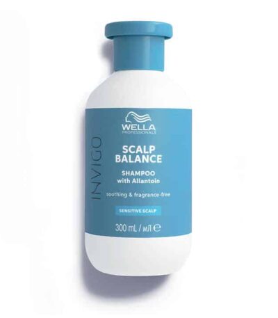 Wella Professional Invigo Balance Soothing Shampoo 300ml Καταπραϋντικό σαμπουάν χωρίς άρωμα για ευαίσθητο τριχωτό κεφαλής