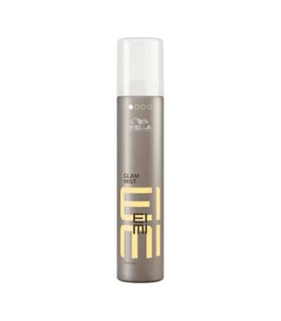 Wella Professional EIMI Glam Mist 200ml Tο mist λάμψης προστατεύει τα μαλλιά από τις επιπτώσεις της υγρασίας και των επιβλαβών ακτίνων UV, ενώ προσδίδει λάμψη που διαρκεί χωρίς να τα κολλάει.