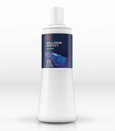 Wella Professional Welloxon Perfect Creme Developer 4% 1000ml δημιουργήθηκε για να πετύχει τα καλύτερα δυνατά αποτελέσματα χρώματος.