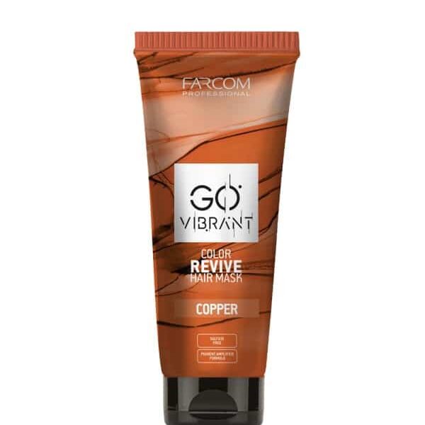 Μάσκα περιποίησης μαλλιών που ζωντανεύει το χρώμα και τονώνει την απόχρωση. Σύνθεση με κατάλληλα ρυθμισμένο pH.