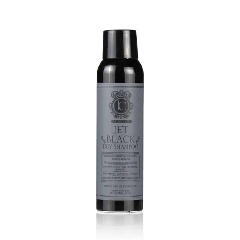 LC - Dry Shampoo - Jet Black-800x800 - GoHair.gr Ξηρό σαμπουάν σε σπρέϊ για μελαχρινά μαλλιά. Aναζωογονεί και φρεσκάρει τα μαλλιά ανάμεσα στα λουσίματα.