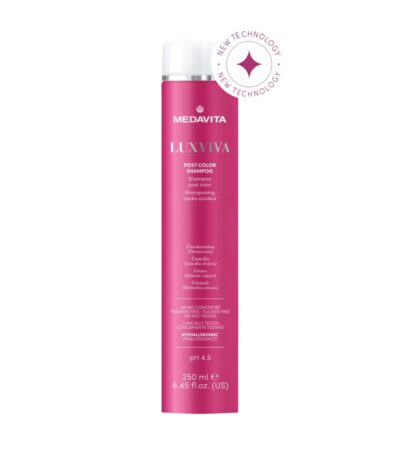 Όξινο σαμπουάν που καθαρίζει απαλά τα βαμμένα, αποχρωματισμένα και με ανταύγειες  μαλλιά.