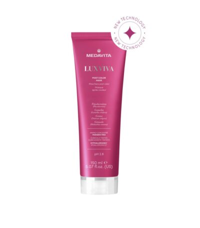 Όξινη μάσκα για χρήση μετά από υπηρεσία χρώματος. Η όξινη, αντιοξειδωτική και καλλυντική μάσκα επιδιορθώνει τα βαμμένα μαλλιά και θρέφει σε βάθος.