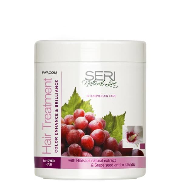 SERI ΚΡΕΜΑ ΠΡΟΣΤΑΣΙΑΣ ΕΝΤΟΝΟ ΧΡΩΜΑ & ΛΑΜΨΗ 1000ML, Εντατική περιποίηση για βαμμένα μαλλιά.