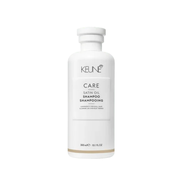 Το Satin Oil Shampoo της Keune χάρη στην καινοτόμα και απαλή συνταγή του προσφέρει ζωντάνια και λάμψη στα άτονα και ξηρά μαλλιά.