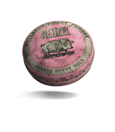 Reuzel Pink Heavy Hold Grease Pomade 113gr Η πιο βαριά έκδοση από το Grease Medium Hold της Reuzel το οποίο έρχεται με βαρύ-δυνατό κράτημα και μεσαία λάμψη