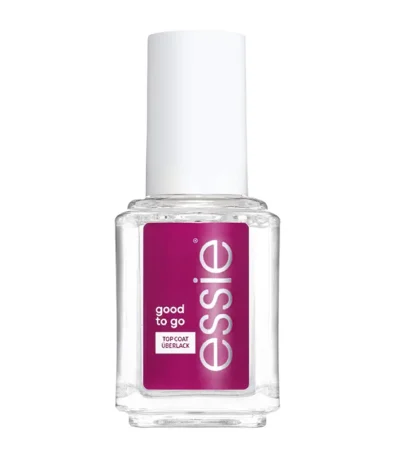 Essie Nail Care Good To Go Top Coat 13,5ml Το good to go είναι γυαλιστικό (top coat) με λεπτή σύνθεση που στεγνώνει πολύ γρήγορα και προστατεύει το βερνίκι από το κιτρίνισμα.