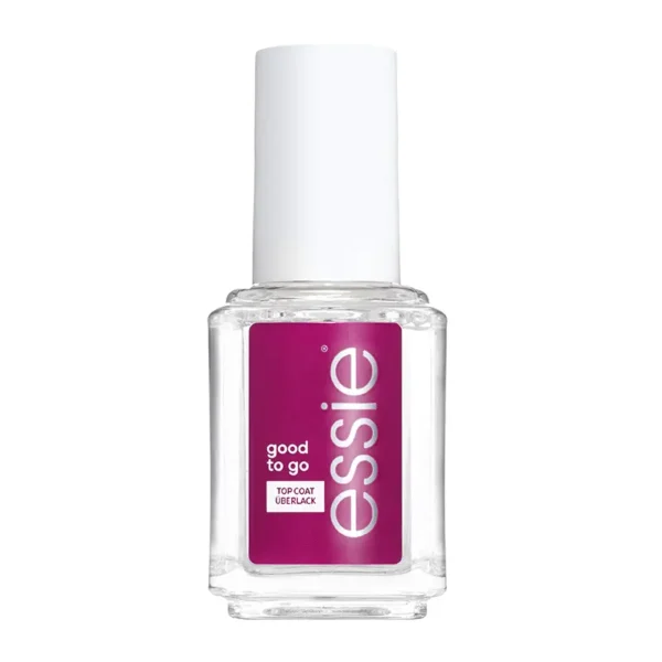 Essie Nail Care Good To Go Top Coat 13,5ml Το good to go είναι γυαλιστικό (top coat) με λεπτή σύνθεση που στεγνώνει πολύ γρήγορα και προστατεύει το βερνίκι από το κιτρίνισμα.