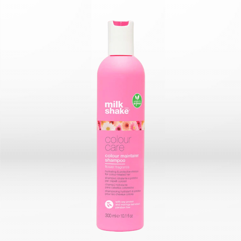 milk-shake-colour-care-colour-maintainer-flower-fragrance-shampoo-300ml - GoHair.gr Το milk_shake color maintenance shampoo flower είναι ένα ενυδατικό και προστατευτικό σαμπουάν για βαμμένα μαλλιά που είναι κατάλληλο για vegans και ιδανικό για τη διατήρηση της ομορφιάς και της ζωντάνιας των βαμμένων μαλλιών.