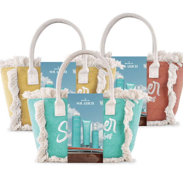 Medavita Solarich Kit (Shampoo 400ml + Mask 150ml + 10in1 150ml)  + Δώρο Καλοκαιρινή Τσάντα Θαλάσσης