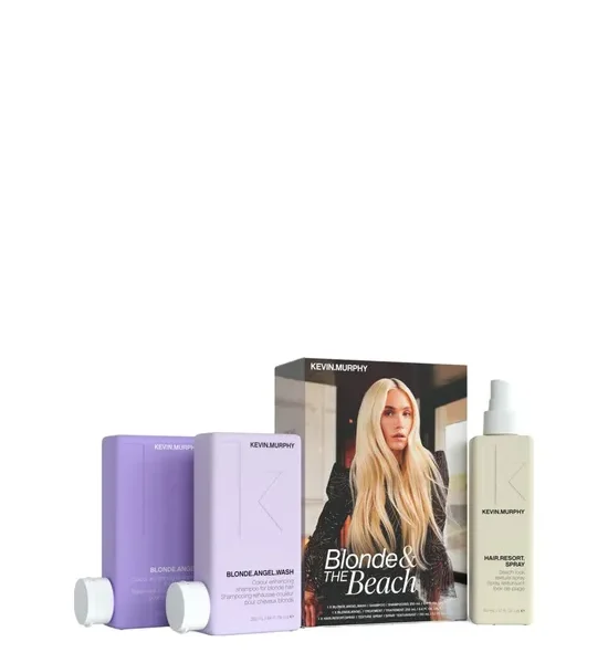Kevin Murphy Blonde And The Beach (Blonde Angel Wash 250ml + Blonde Angel Treatment + Hair Resort Spray)