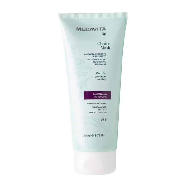 Medavita Choice Ενυδατική Μάσκα Ενίσχυσης Χρώματος Aubergine 200ml